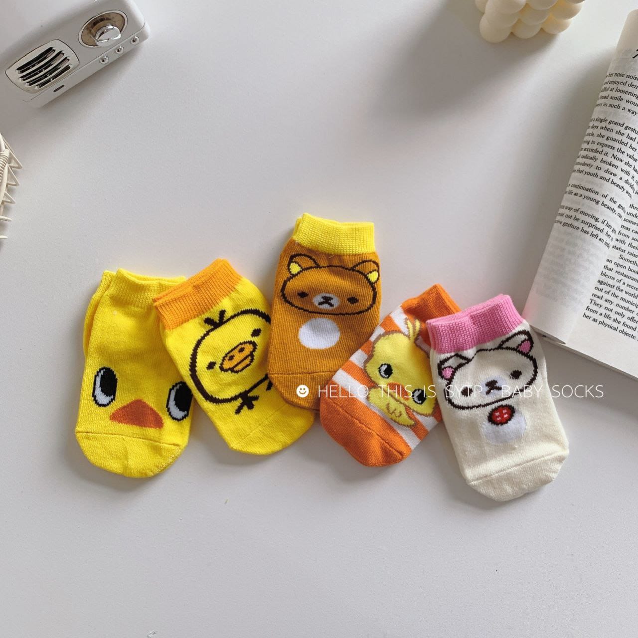 مجموعة 6 شرابات مقاس بيبيهات